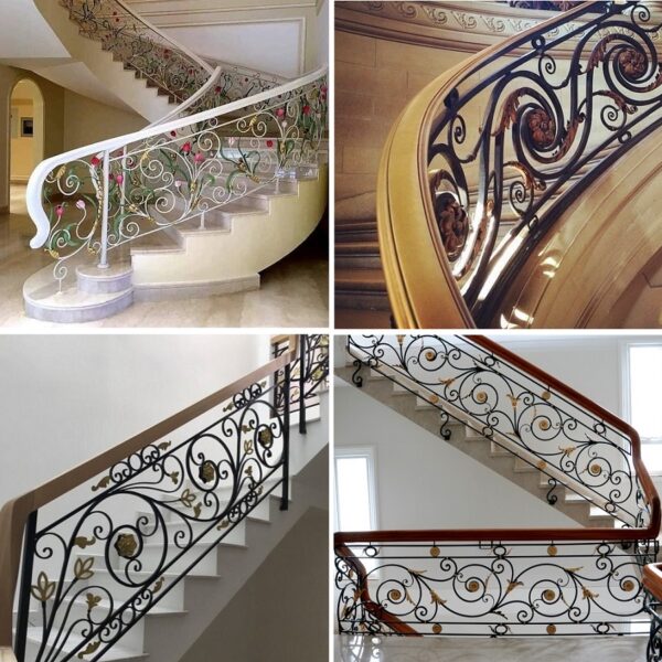 lan can cầu thang sắt mỹ thuật mỹ nghệ nghệ thuật