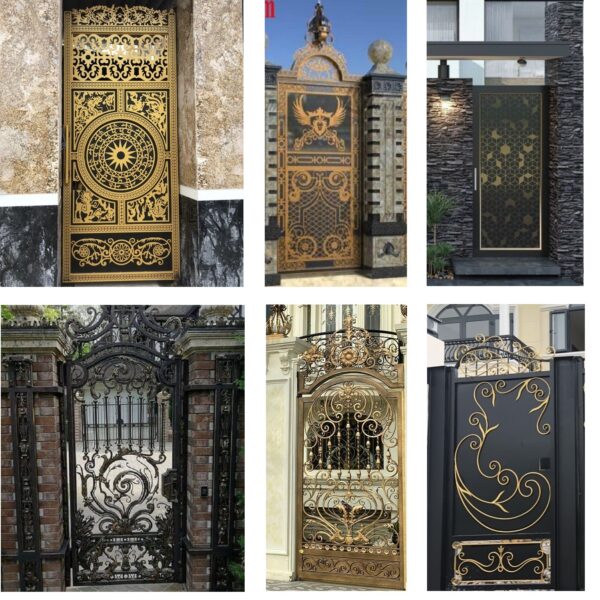 mẫu cửa cổng sắt 1 cánh đẹp cua sat tp hcm