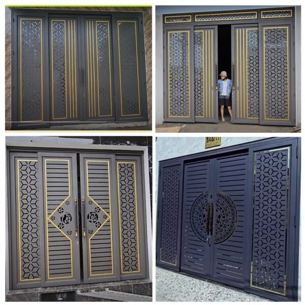 Cửa cổng trượt quay