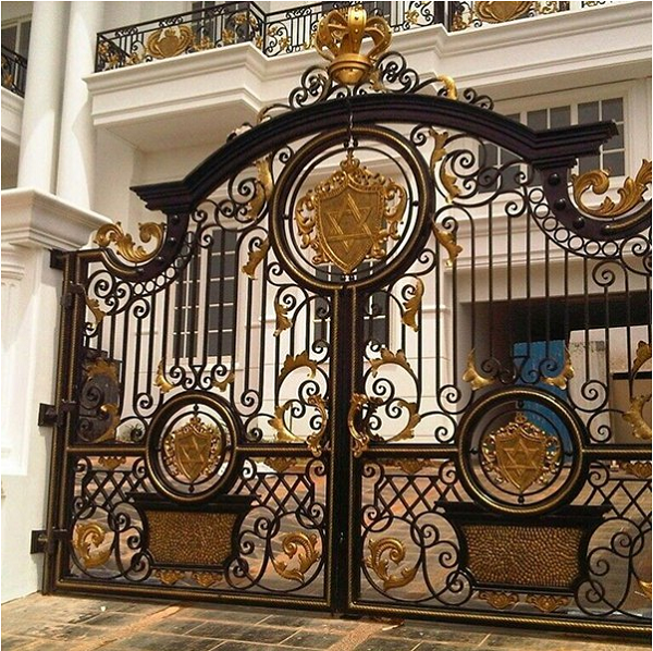 art iron gate
