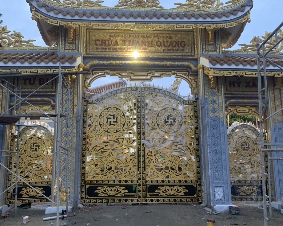 cổng chùa đẹp